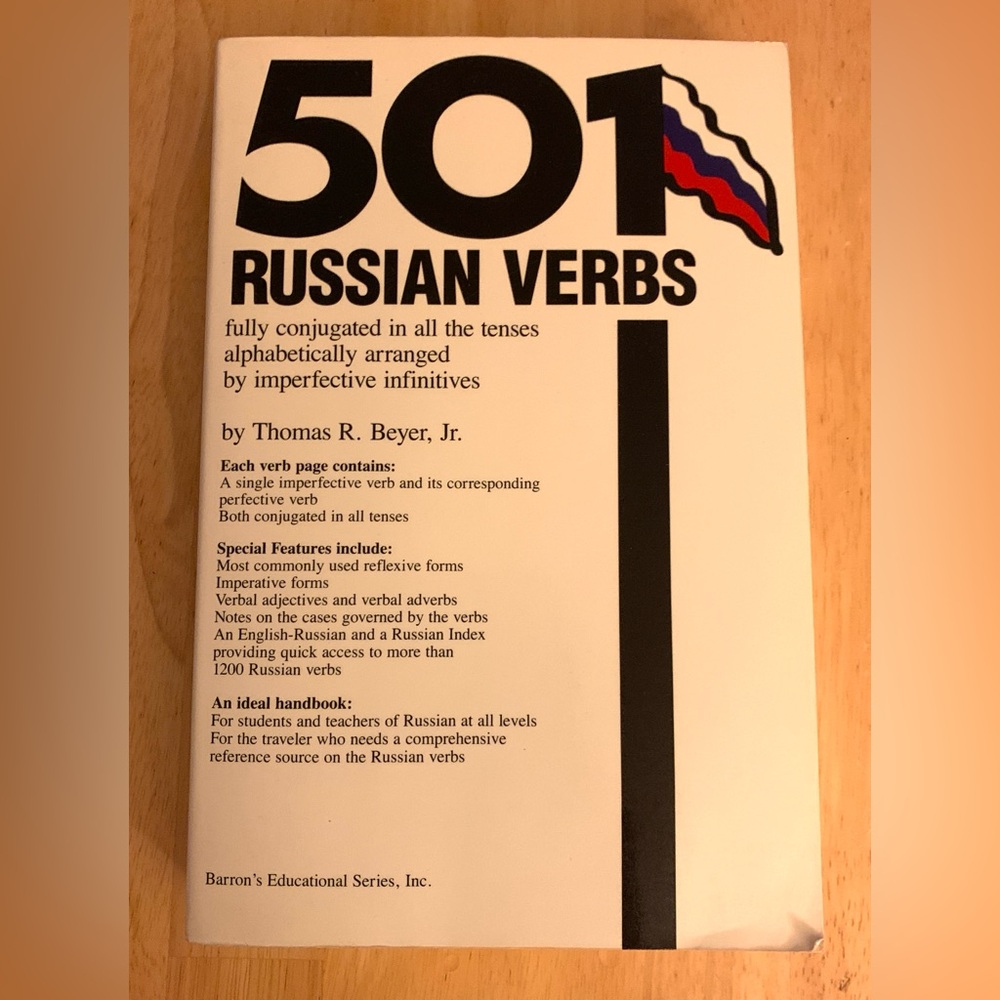 501 Russian Verbs